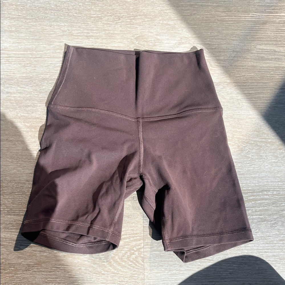 lululemon Align 6 inch shorts
